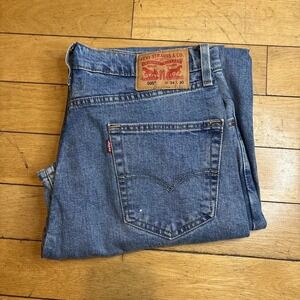 Levi's 505 Size 34x30 Jeans Classic Regular Fit Denim Medium Wash